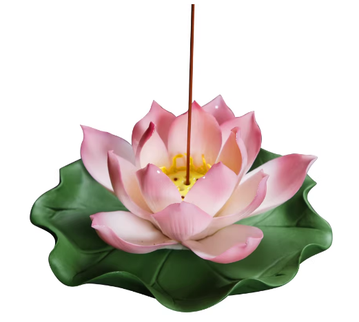 荷花香插